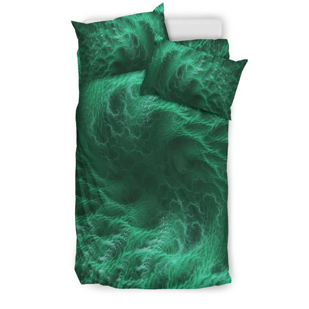 Jade Vortex | Bedding Set | Fractalcraft
