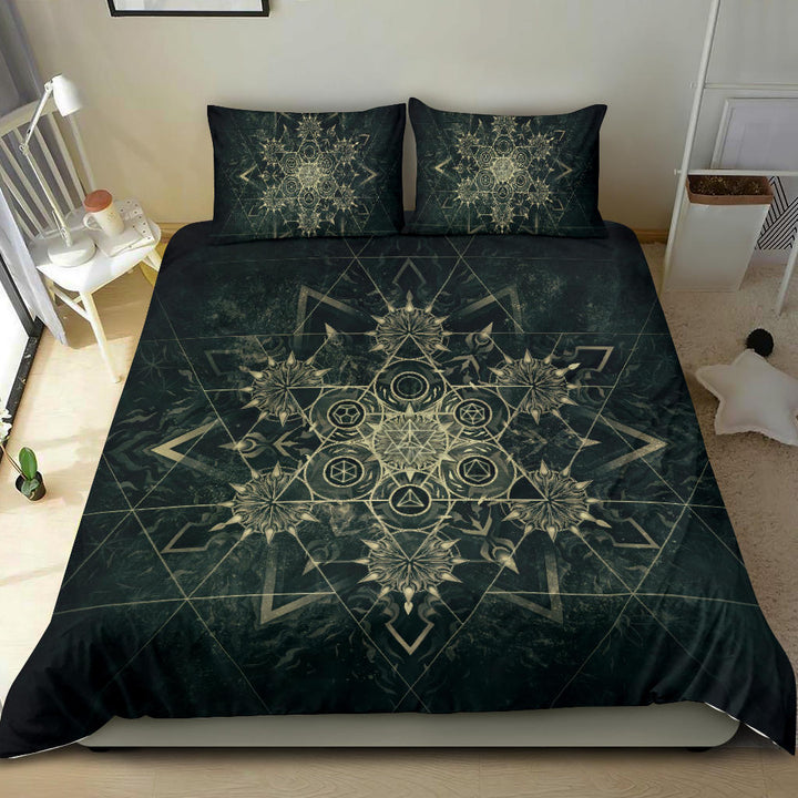 Elements of Sacred Geometry - Mystical | Bedding Set | Mandalazed
