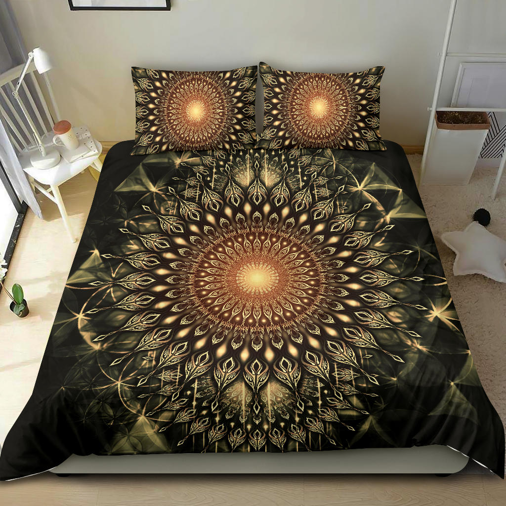 Sound Wheel Mandala - Colorful | Bedding Set | Mandalazed