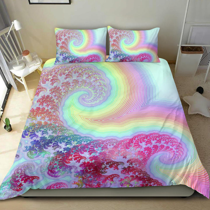 Rainbow Coast | Bedding Set | Fractalcraft