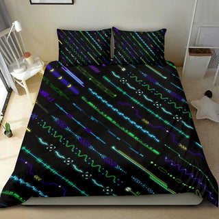 Cameron Gray | Cyberpunk Vibes | Bedding Set
