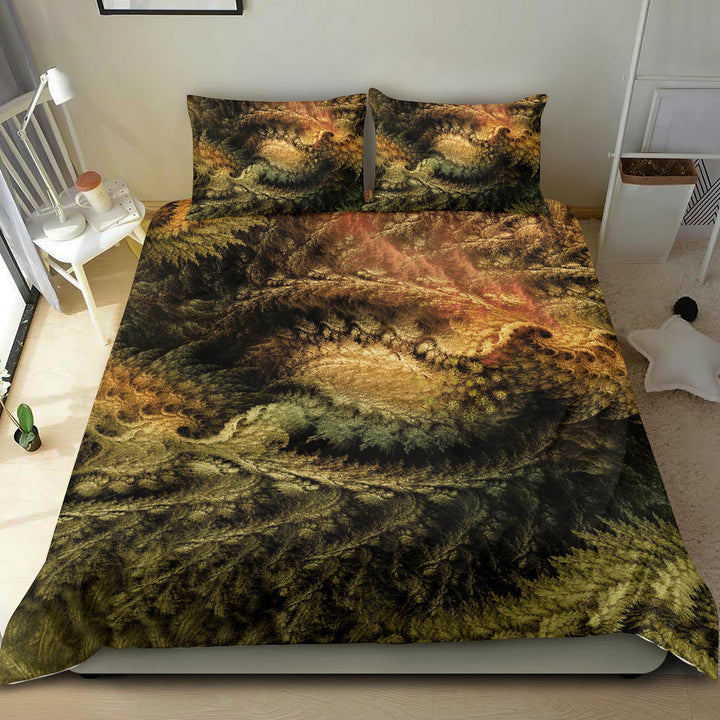 The Dragon Sleeps | Bedding Set | Fractalcraft