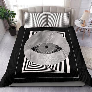 The Great Eye of Hypnos (Optical Art) | Bedding Set | Makroverset