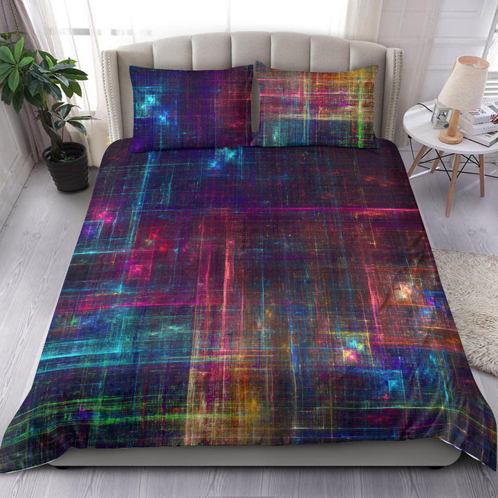 Rainbow Matrix | Bedding Set | Yantrart Design