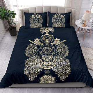 Geometric Gold | Bedding Set | Mil Et Une