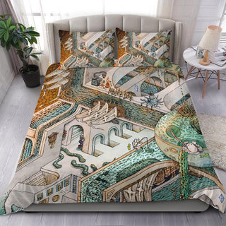 Fishing for Escher | Bedding Set | James Fletcher