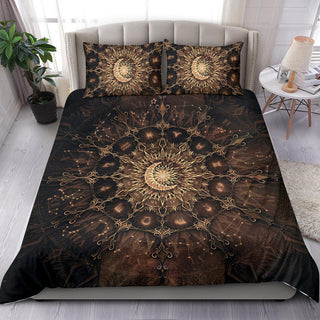 Zodiac Calendar Mandala - Earth | Bedding Set | Mandalazed