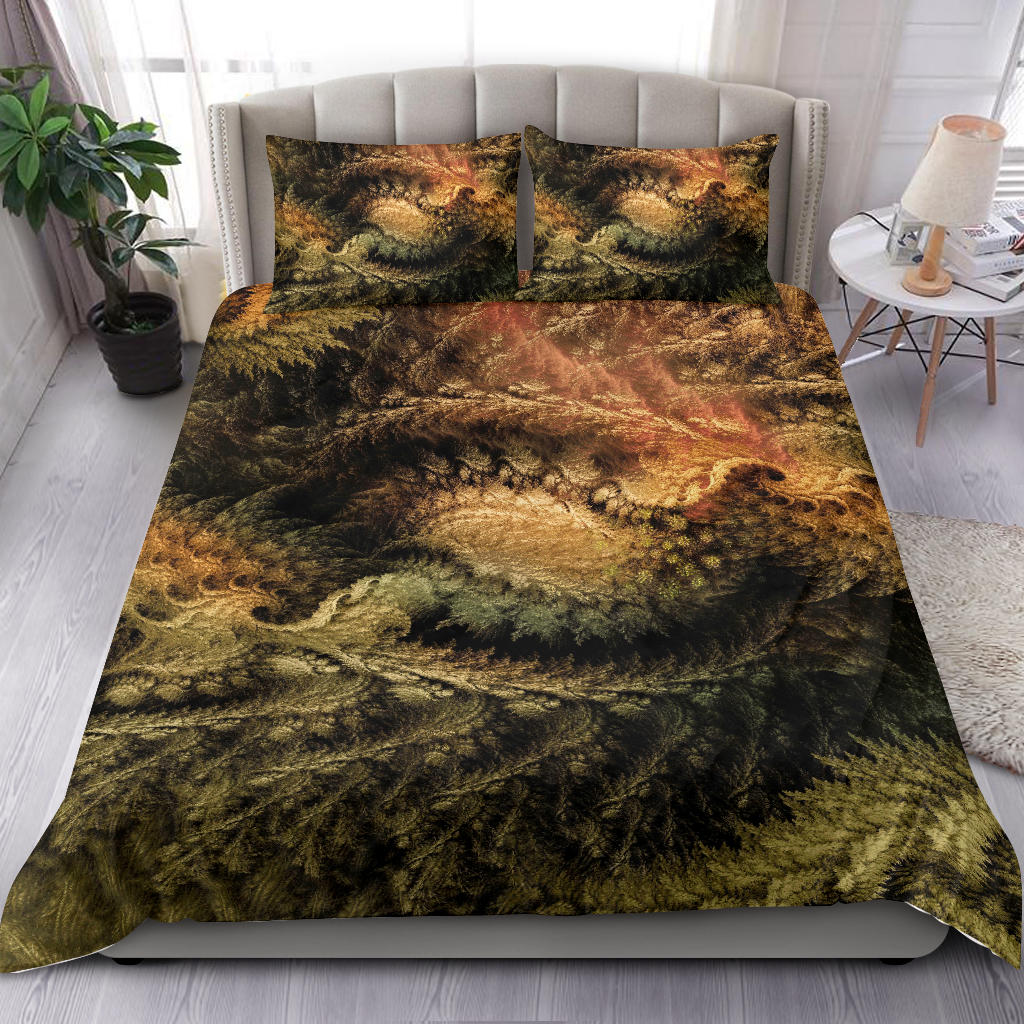 The Dragon Sleeps | Bedding Set | Fractalcraft