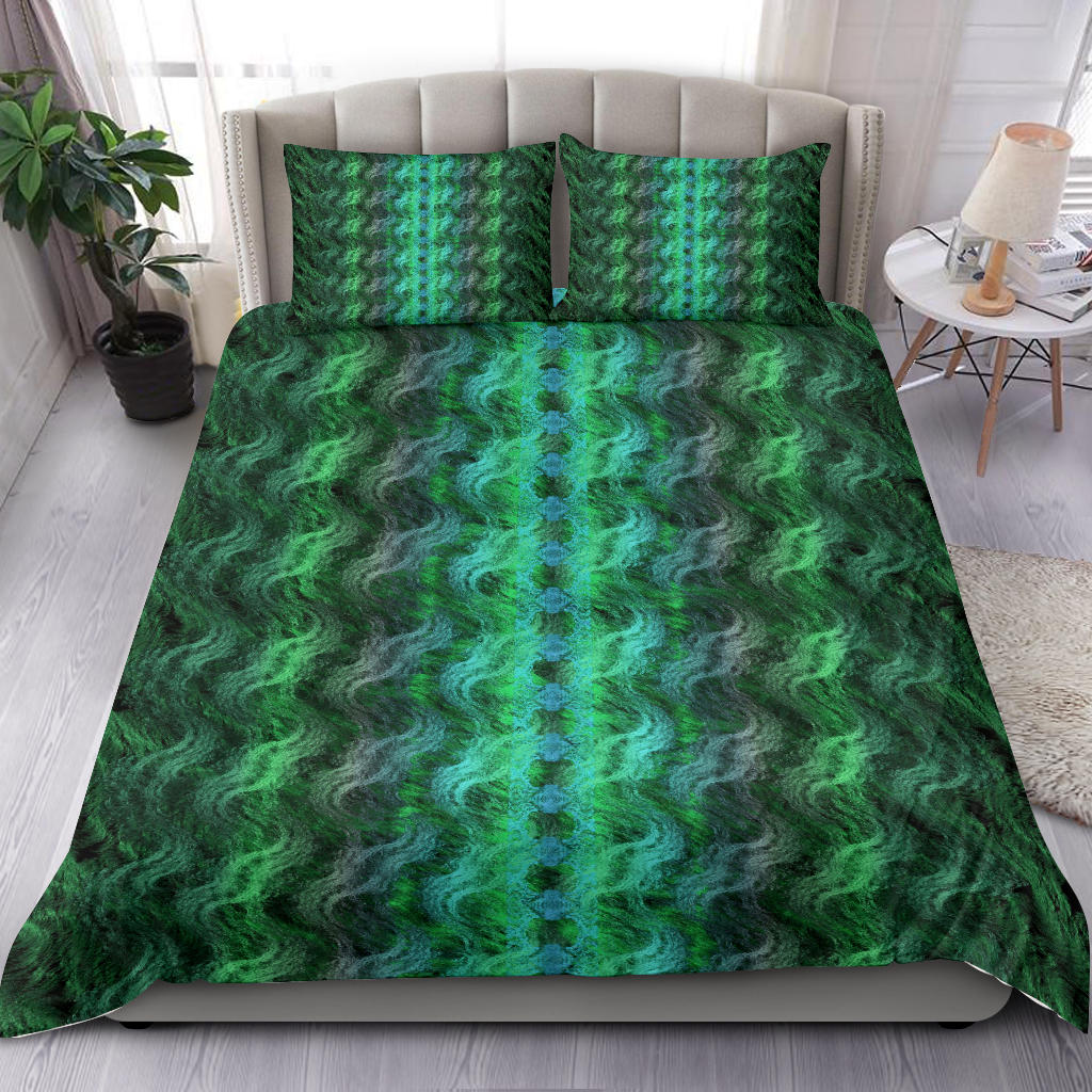 Multiweave Green | Bedding Set | Fractalcraft