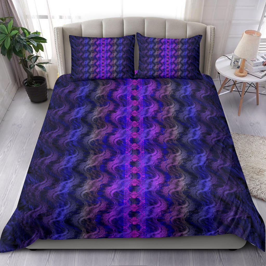 Multiweave Violet | Bedding Set | Fractalcraft