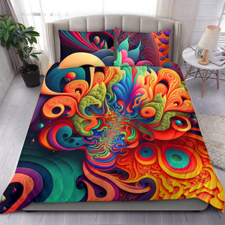 PEACOCK BEDDING SET | ACIDMATH GUY
