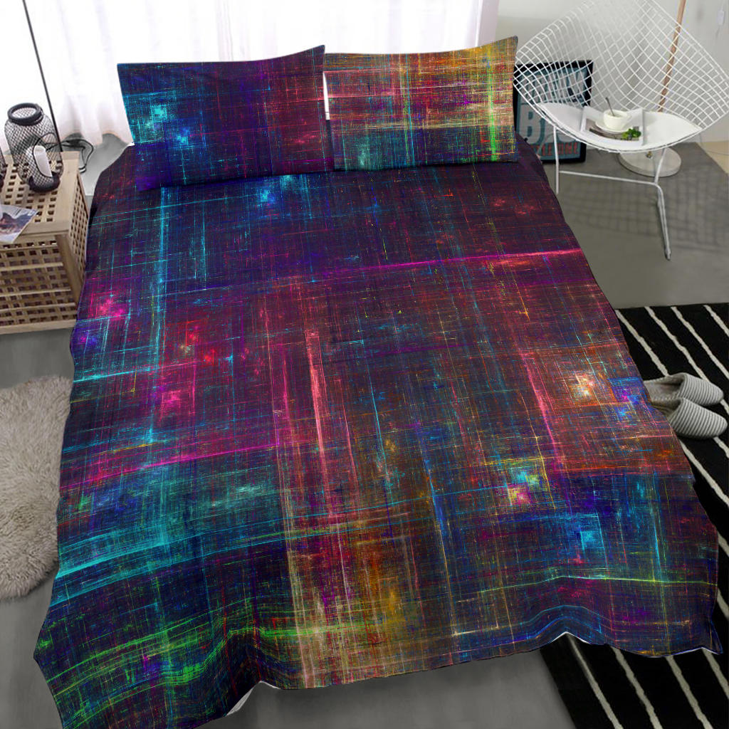 Rainbow Matrix | Bedding Set | Yantrart Design