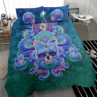 Skull of Atlantis | Bedding Set | Dylan Thomas Brooks