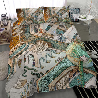 Fishing for Escher | Bedding Set | James Fletcher