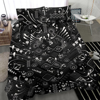 STEPS BLACK BEDDING SET | TAS