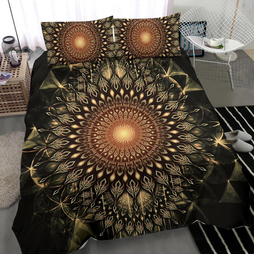 Sound Wheel Mandala - Colorful | Bedding Set | Mandalazed