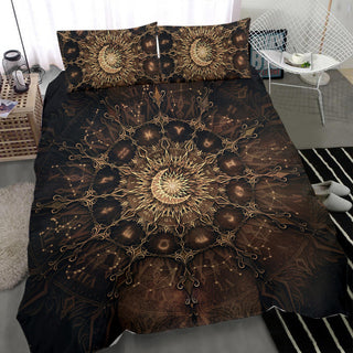Zodiac Calendar Mandala - Earth | Bedding Set | Mandalazed