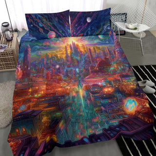 ASTONISHED BEDDIN SET | ACIDMATH AI