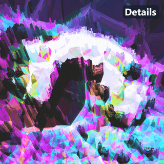 Glitch-Eye | Shower Curtain | Makroverset