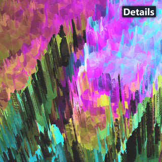 Glitch-Eye | Shower Curtain | Makroverset