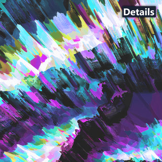 Glitch-Eye | Microfleece Blanket | Makroverset