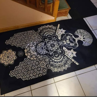 Geometric Gold | Rug | Mil Et Une