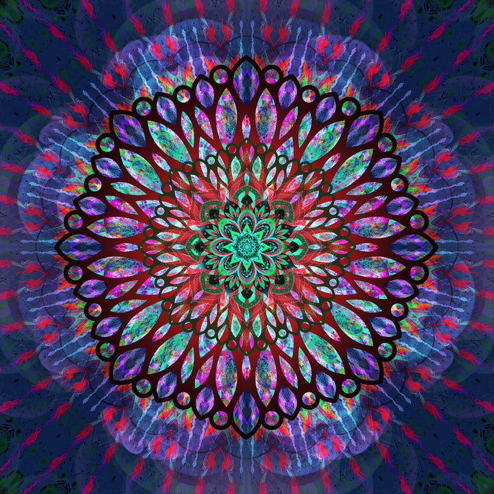 Vibrancy Mandala | Duvet Cover | Fractalcraft