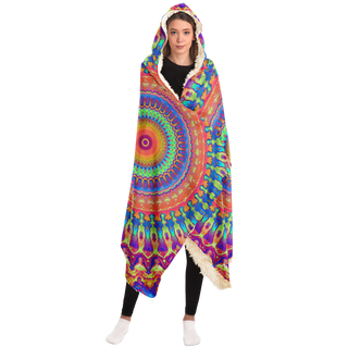 Psych-Owl | Hooded Blanket | Makroverset