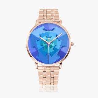 Escherbrot Triangle Steel Strap Quartz watch | Dylan Thomas Brooks