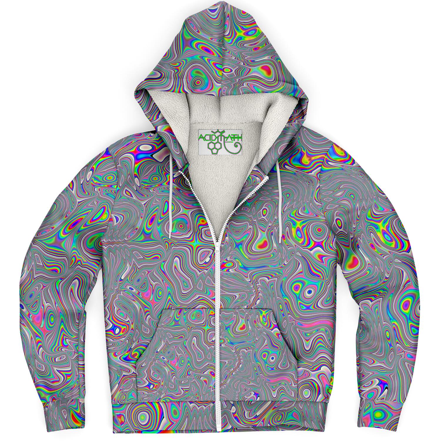 Acid | Zipper Hoodie | Hubert Solczynski