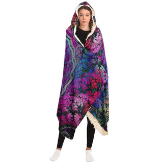 Psyreductive Spiral | Hooded Blanket | James Fletcher
