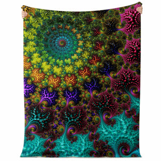Great Cosmic Reef | Microfleece Blanket | Makroverset