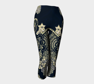 Geometric | Gold Capris | Mil Et Une