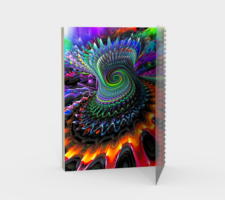 TEMPLE OF TIME | SPIRAL NOTEBOOK | IMRAN