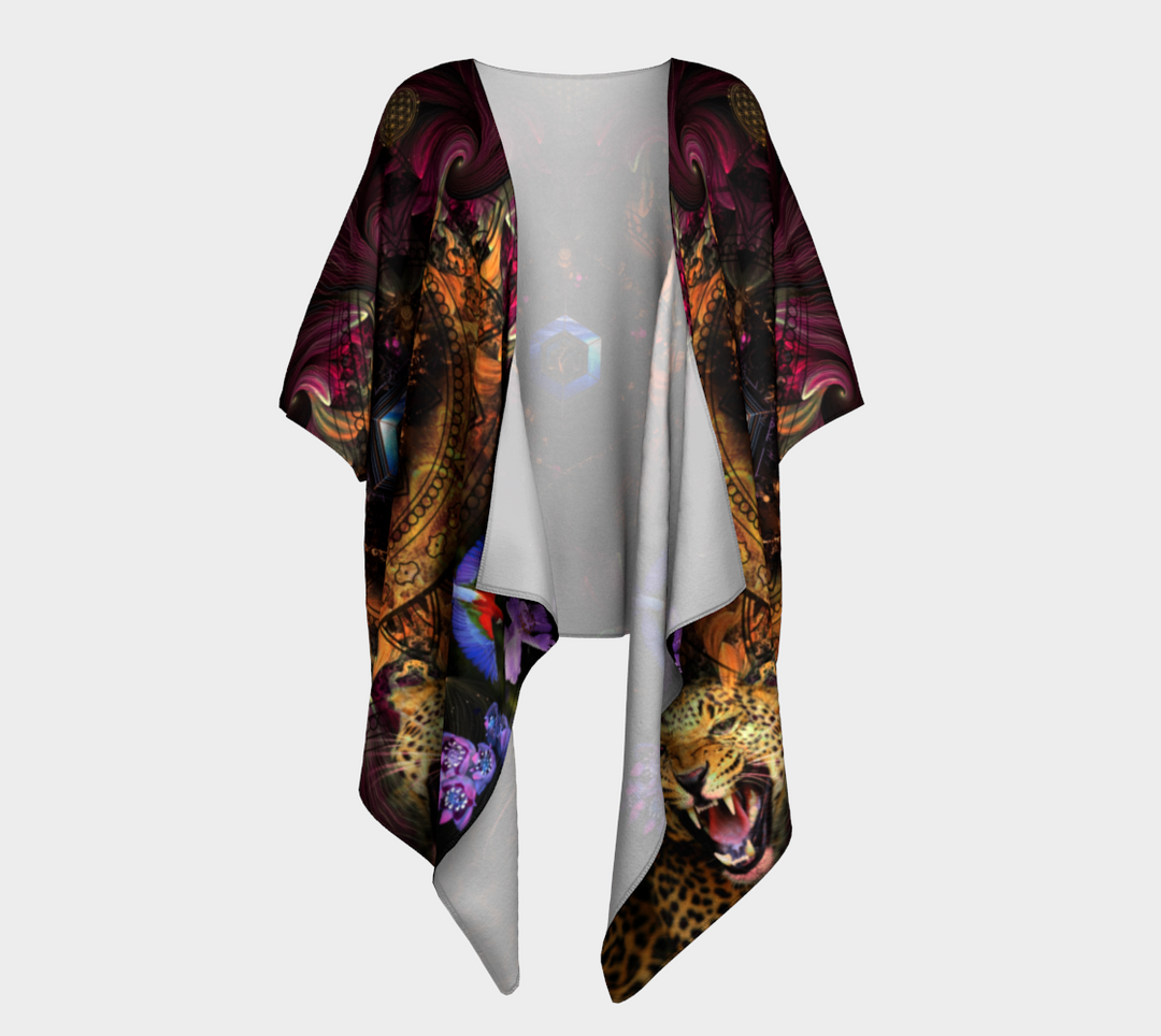 LucidDreams | Draped Kimono by Cosmic Shiva