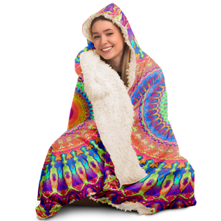 Psych-Owl | Hooded Blanket | Makroverset