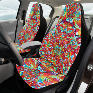 Infinity Mandala | Seat Cover | Lachlan Wardlaw
