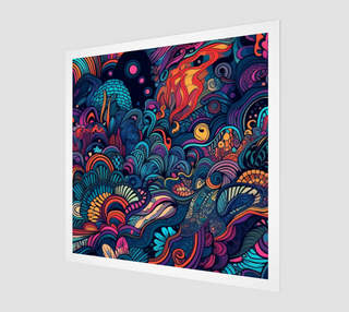 PSY 5 PSYCHEDELIC ART PRINT