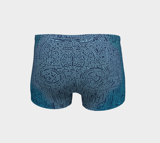 DIGIHEAD BOOTY SHORTS | PSYPEPPER