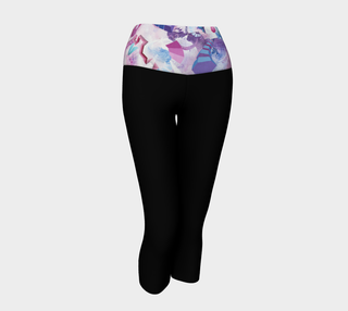 Entheogenic Vimana | Yoga Capris | Dylan Thomas Brooks