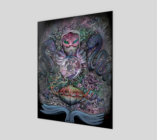 The Wish - Black | 11' x 14' Poster | James Fletcher