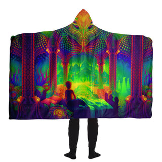 KARGYRAA | HOODED BLANKET | SALVIA DROID