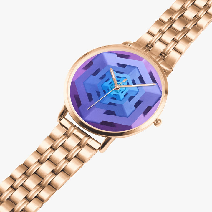 Esherbrot Hexagon Steel Strap Quartz watch | Dylan Thomas Brooks