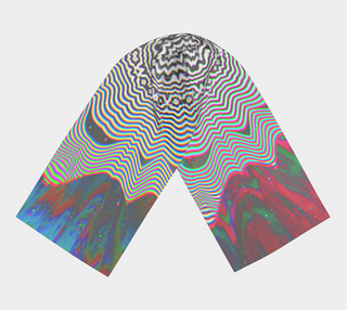 Primordial Glitch | Long Scarf | Makroverset