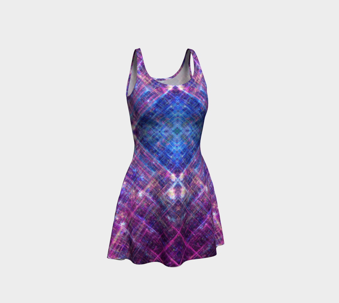 Doom Rainbow | Rainbow Flare Dress | Yantrart Design