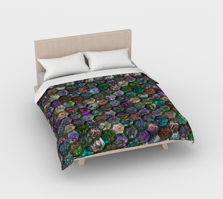 Hexagonal Dimensions | Duvet | James Fletcher