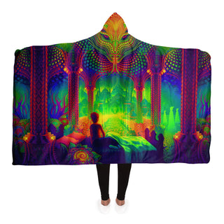 KARGYRAA | HOODED BLANKET | SALVIA DROID