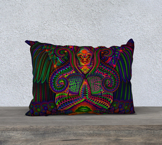 GOD SOURCE 20" X 14" PILLOW CASE | SALVIA DROID