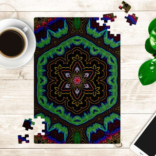 JUNGLE MANDALA | JIGSAW PUZZLE | IMRAN