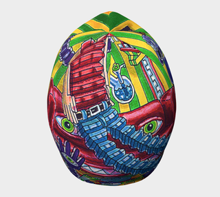 ACCORDIAN BOY BEANIE | SALVIA DROID